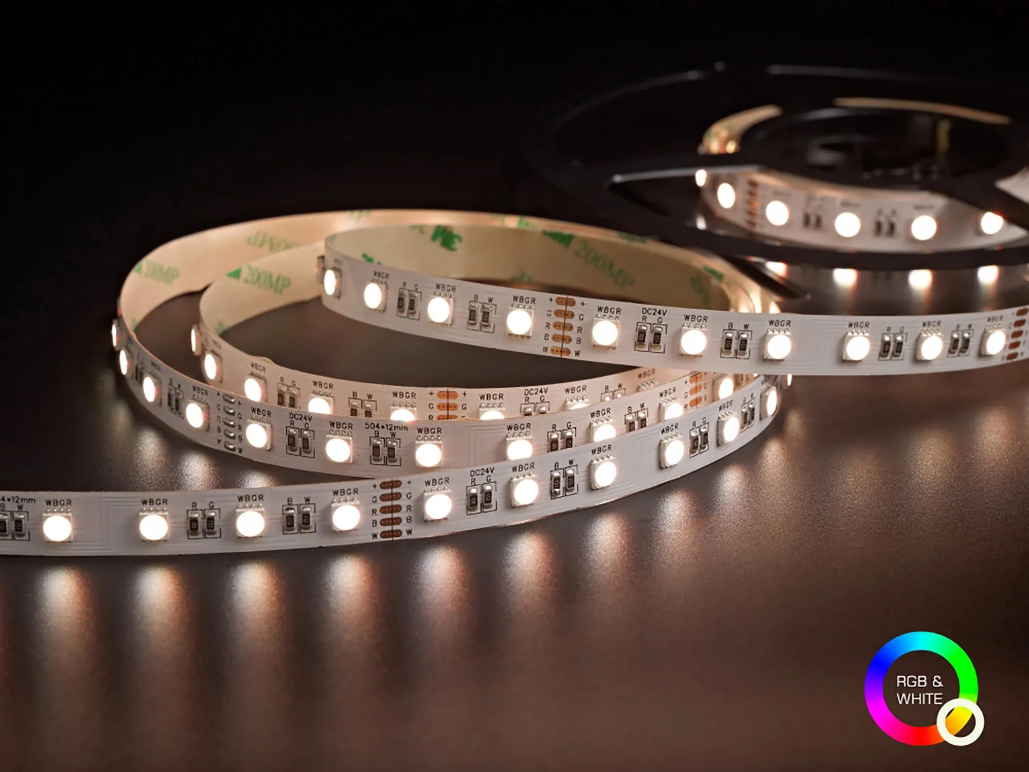 Axios Pro 24V IP20 19.2W/m 5050 60LED/m Strip Lighting Dlux IP20 Strip